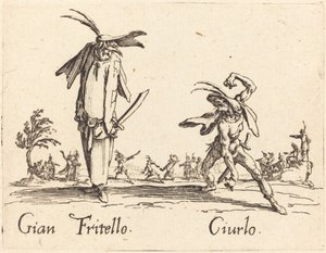 ジャン・フリテッロとシウルロ 作： Jacques Callot