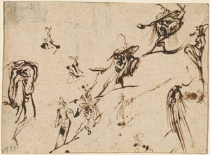 ゴビと他の奇妙な人物 作： Jacques Callot