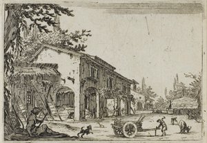 ザ・ファクトリー、カプリースより 作： Jacques Callot