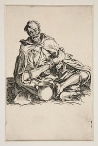 The Malingreux - No. 13 of Les Gueux 作： Jacques Callot