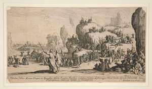 紅海を渡る 作： Jacques Callot