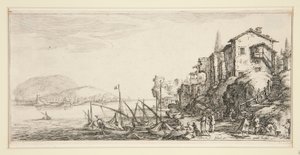 ジョヴァンニ・デ・メディチの風景画より Le petit port (小さな港)