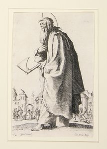 救世主、祝福された者、聖なる使徒マリアを表す偉大な使徒たち 作： Jacques Callot