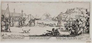 戦争の悲惨と不幸 (blad 12) 作： Jacques Callot