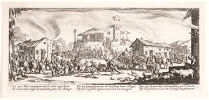 戦争の悲惨と不幸 (blad 7) 作： Jacques Callot