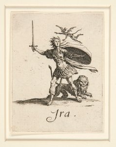 七つの大罪 ラ・コレール（怒り） 作： Jacques Callot