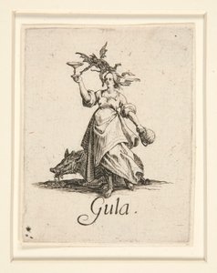 七つの大罪 ラ・グルマンディーズ（暴食） 作： Jacques Callot