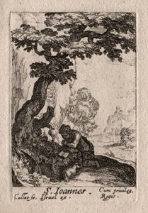 苦行者: St. ジャン・バティスト 作： Jacques Callot
