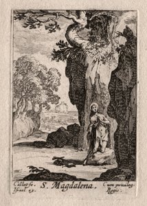 苦行者: St. 懺悔するマドレーヌ 作： Jacques Callot