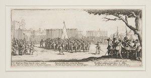 戦争の悲惨さ: N. 2 - L 作： Jacques Callot