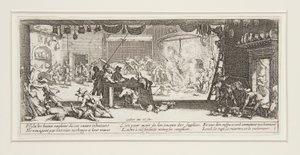 戦争の大惨事 第5話 略奪 作： Jacques Callot