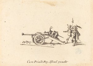大砲の装填 作： Jacques Callot