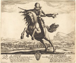 ロレーヌのルイ、ファルスブールの王子 作： Jacques Callot