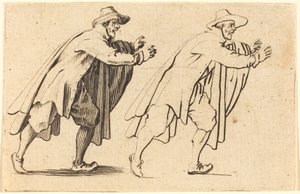 急に動く男 作： Jacques Callot