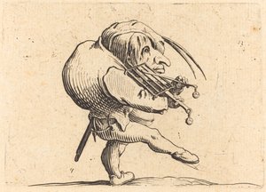 グリルをこする男 作： Jacques Callot