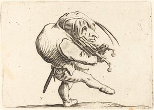グリルをこする男 作： Jacques Callot