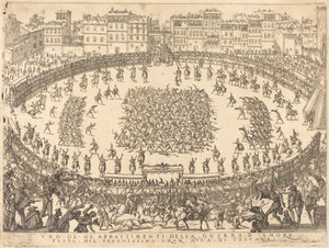 歩兵戦闘の一つ 作： Jacques Callot