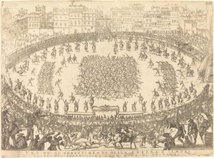 歩兵戦闘の一つ 作： Jacques Callot