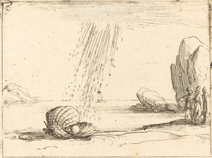 真珠入り牡蠣 作： Jacques Callot