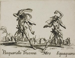 パスカリエッロ・トゥルオンノ - メオ・スカカーラ、バッリ・ディ・スフェッサニアから20番プレート 作： Jacques Callot