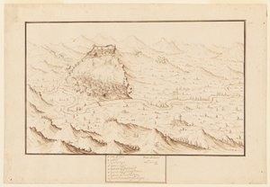ガニの平面図 作： Jacques Callot