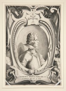 フランソワ・ド・メディシスの肖像 作： Jacques Callot