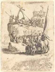 十字架の上げ下げ、16241625年頃。 作： Jacques Callot