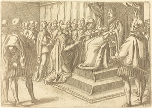 ポーランド大使の歓迎 作： Jacques Callot