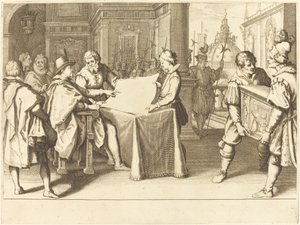 フィレンツェ、ドゥオーモの修復 作： Jacques Callot