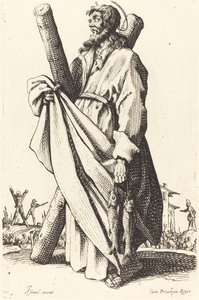 聖アンドリュー 作： Jacques Callot