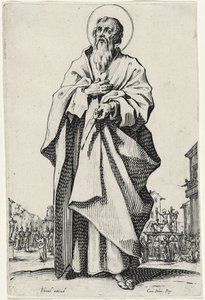 レ・グラン・アポトル（大使徒）の聖バーソロミュー、1631 作： Jacques Callot