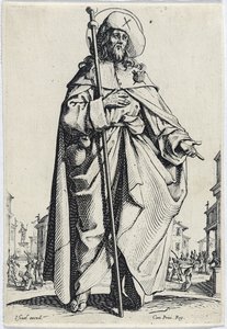 レグランアポトル（大使徒）出身の聖ジェームズ大帝（1631年） 作： Jacques Callot