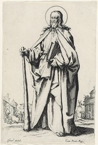 セントジェームスレグランアポトル（大使徒）からの小、1631年 作： Jacques Callot