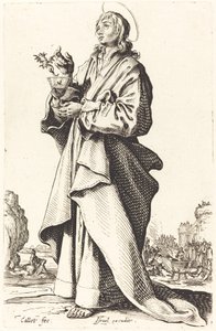伝道者聖ヨハネ 作： Jacques Callot