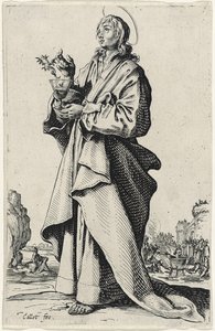 Les GrandsApôtres（The Large Apostles）の伝道者聖ヨハネ、1631 作： Jacques Callot