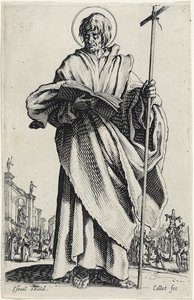 レグランアポトレス（大使徒）出身のサンフィリップ、1631年 作： Jacques Callot