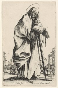 レ・グラン・アポトル（大使徒）の聖シモン、1631 作： Jacques Callot