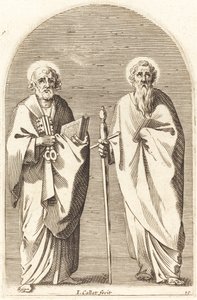 聖ペテロとパウロ 作： Jacques Callot