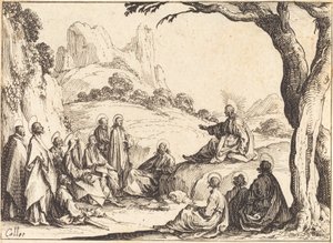 山上の垂訓 作： Jacques Callot