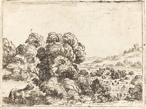 子羊を呼ぶ羊 作： Jacques Callot
