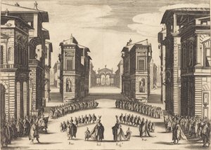 スレイマン、第二幕 作： Jacques Callot