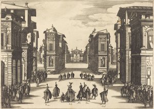 スレイマン、第四幕 作： Jacques Callot