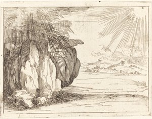 太陽と雨。 作： Jacques Callot