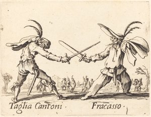 タリア・カントーニとフラカッソ 作： Jacques Callot
