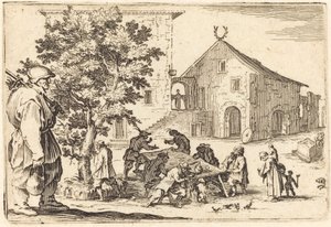 肩掛け 作： Jacques Callot