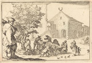肩掛け 作： Jacques Callot