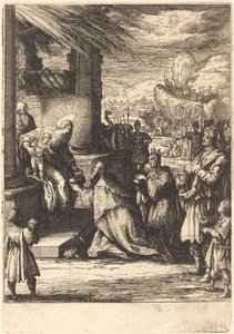 魔術師の崇拝 作： Jacques Callot