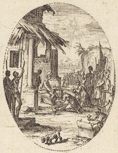 魔術師の崇拝 作： Jacques Callot