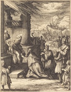 賢者の礼拝、16231628。 作： Jacques Callot