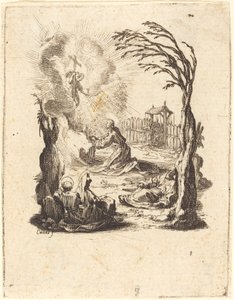 庭の苦しみ 作： Jacques Callot